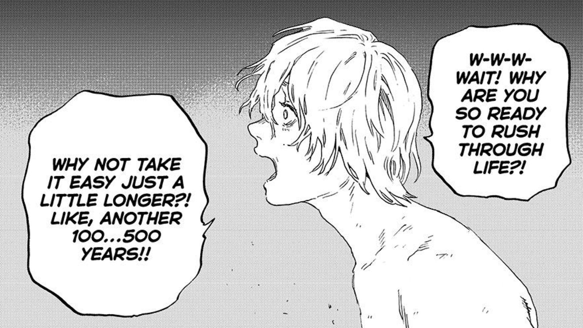 Fushi as seen in To Your Eternity manga (Image via Kodansha)
